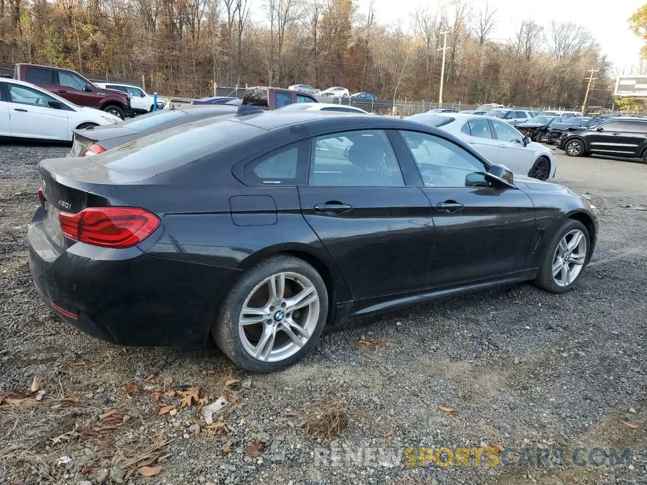 3 Фотография поврежденного автомобиля WBA4J3C50KBL05526 BMW 4 SERIES 2019