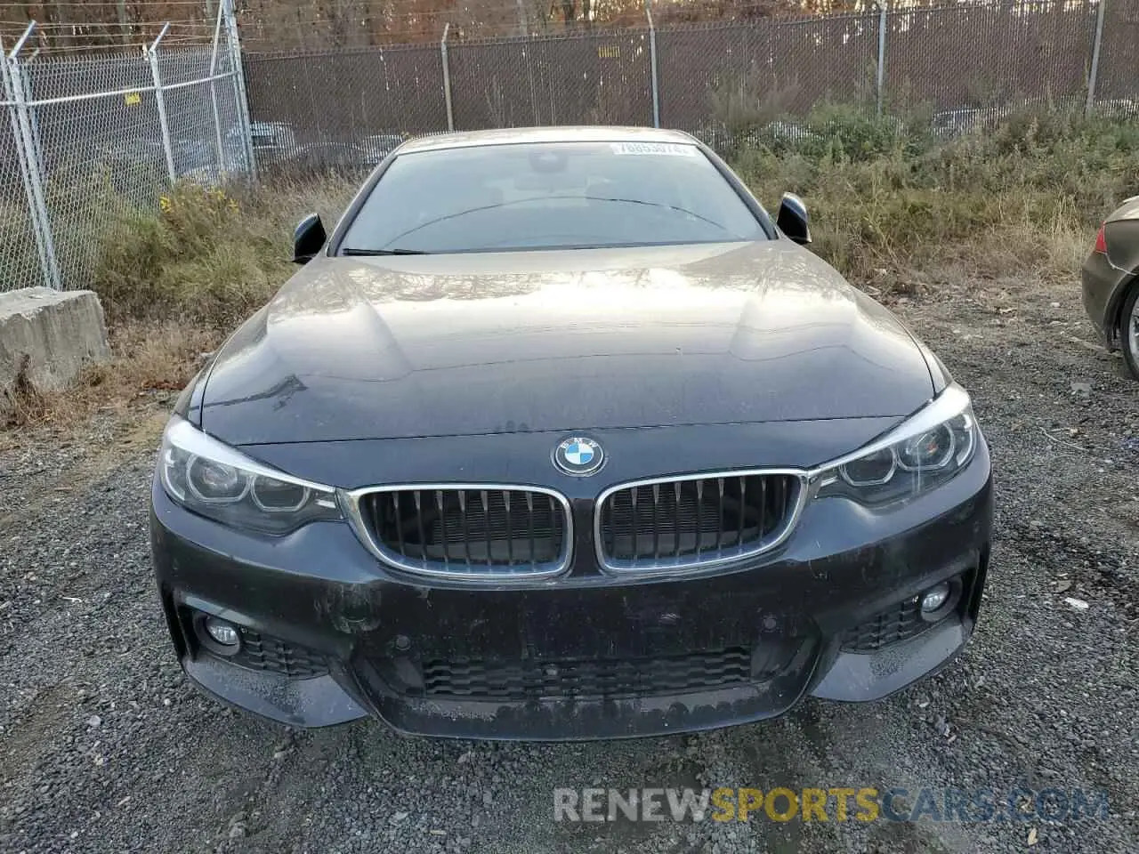 5 Фотография поврежденного автомобиля WBA4J3C50KBL05526 BMW 4 SERIES 2019