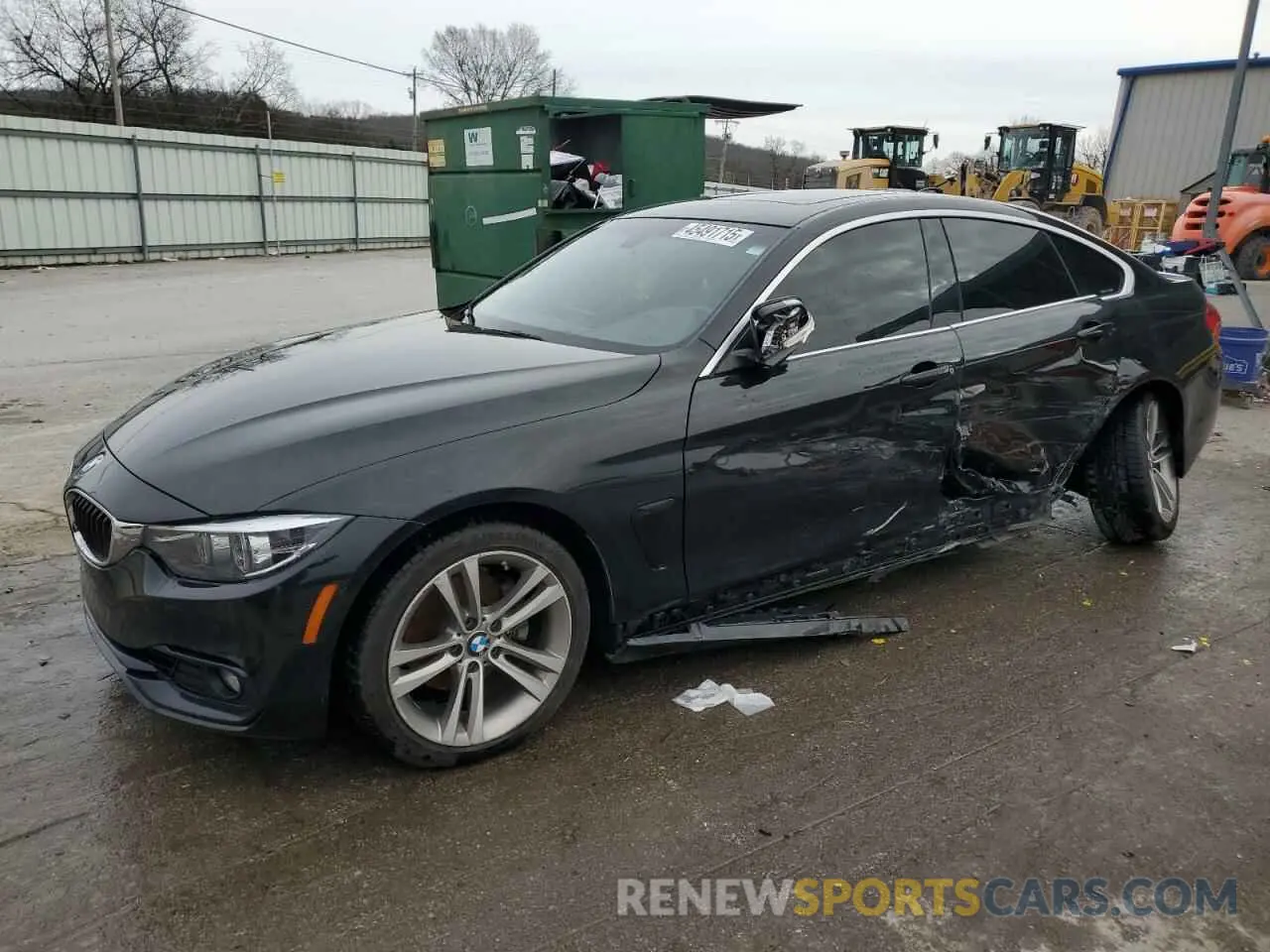 1 Photograph of a damaged car WBA4J3C50KBL09463 BMW 4 SERIES 2019