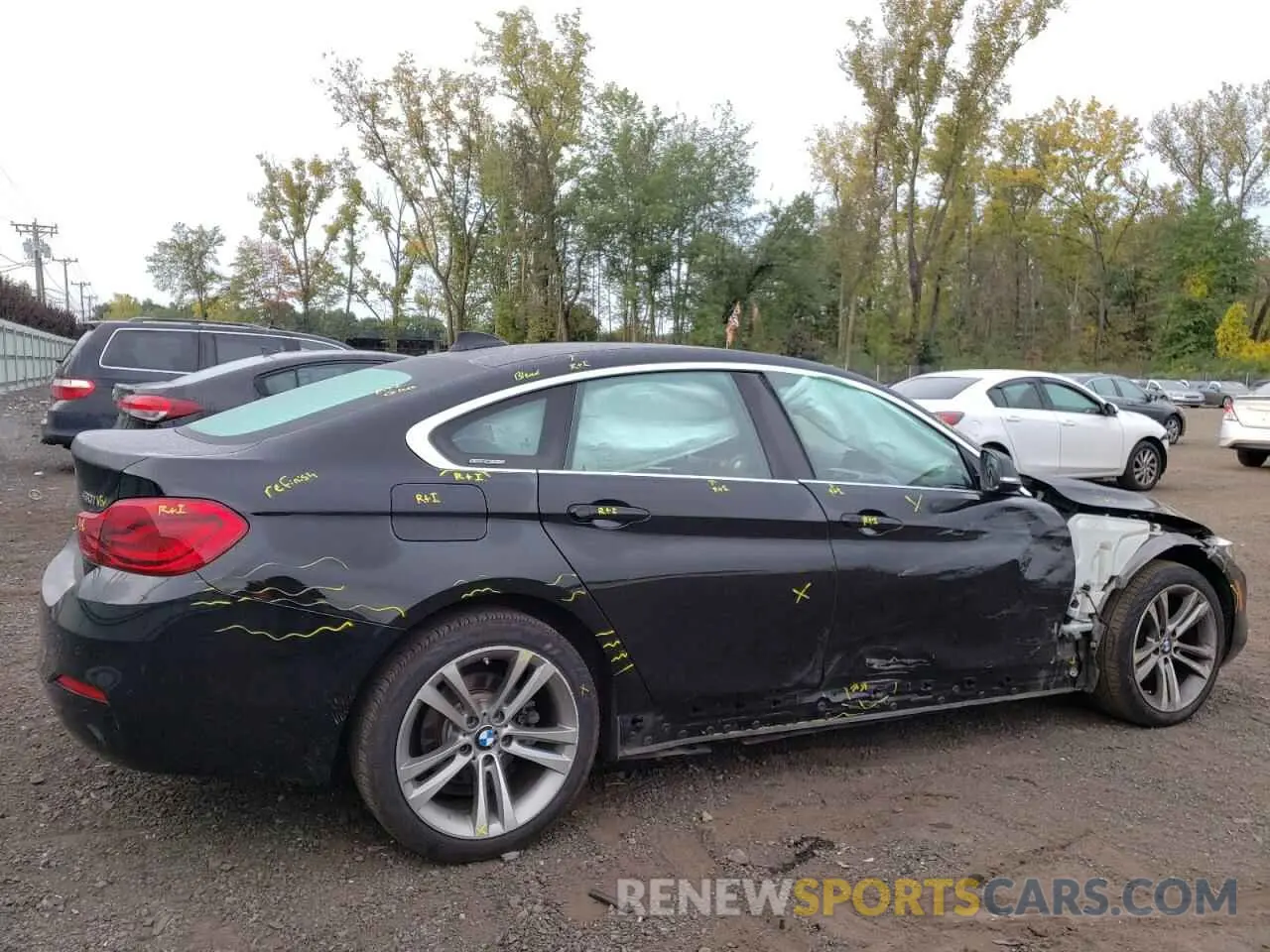 3 Photograph of a damaged car WBA4J3C51KBL08709 BMW 4 SERIES 2019