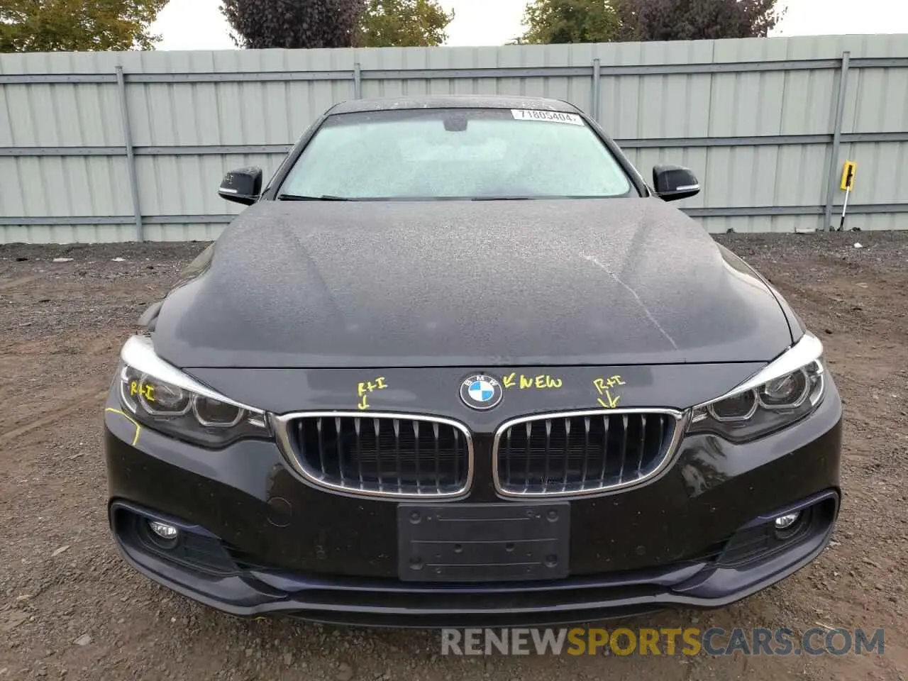 5 Photograph of a damaged car WBA4J3C51KBL08709 BMW 4 SERIES 2019
