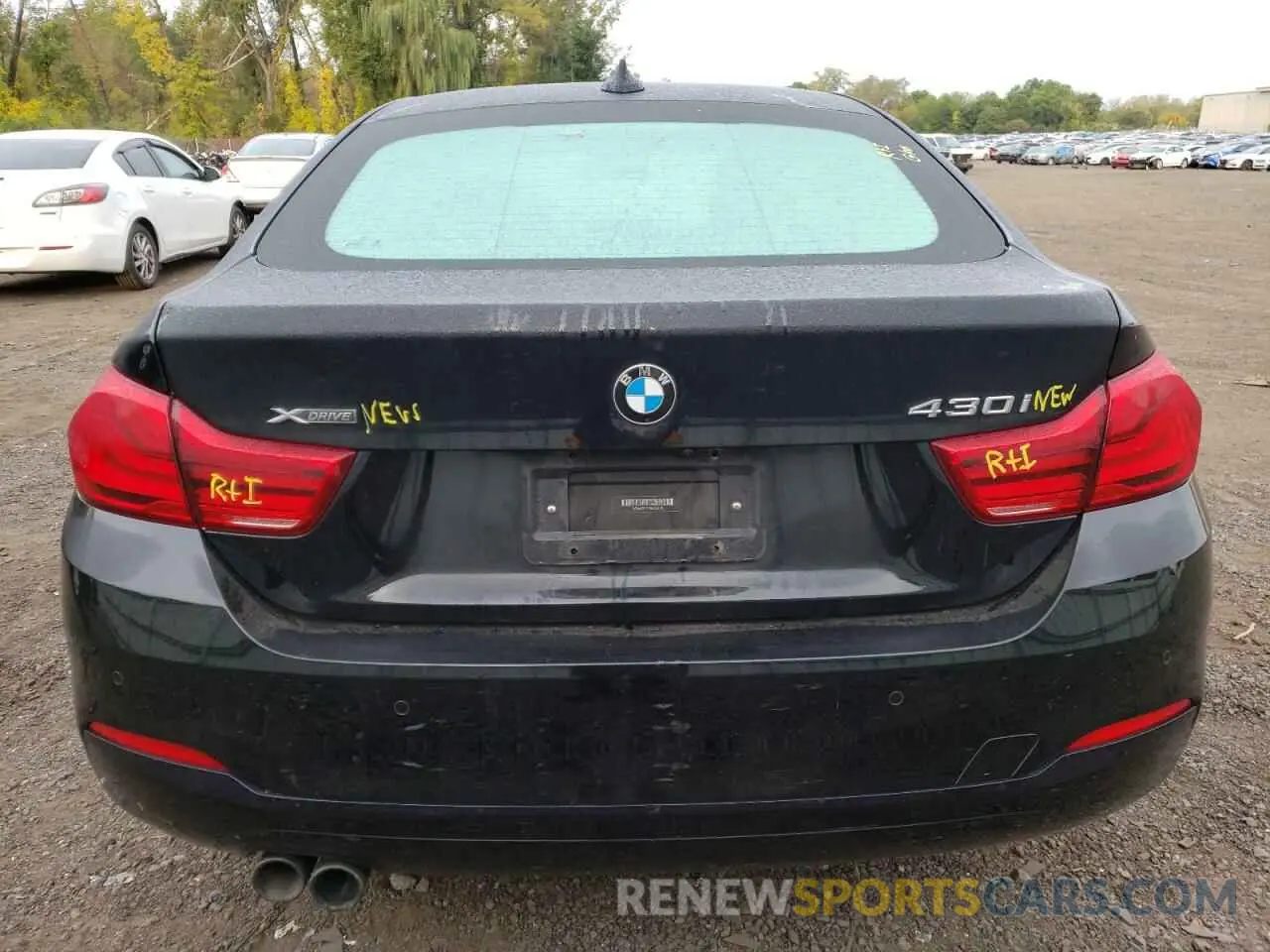 6 Photograph of a damaged car WBA4J3C51KBL08709 BMW 4 SERIES 2019