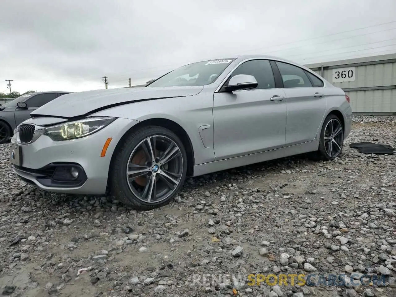 1 Фотография поврежденного автомобиля WBA4J3C53KBL06332 BMW 4 SERIES 2019