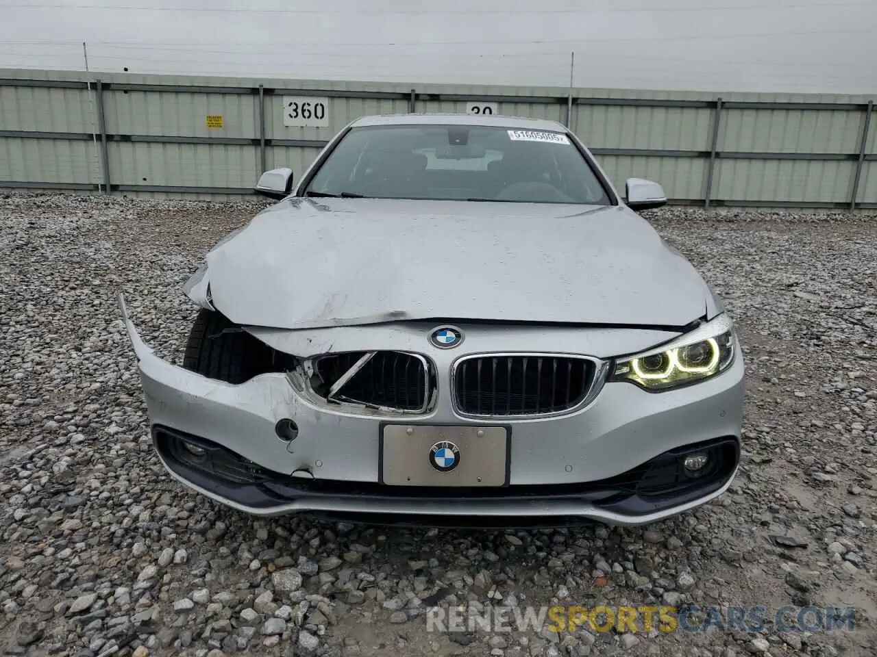 5 Фотография поврежденного автомобиля WBA4J3C53KBL06332 BMW 4 SERIES 2019