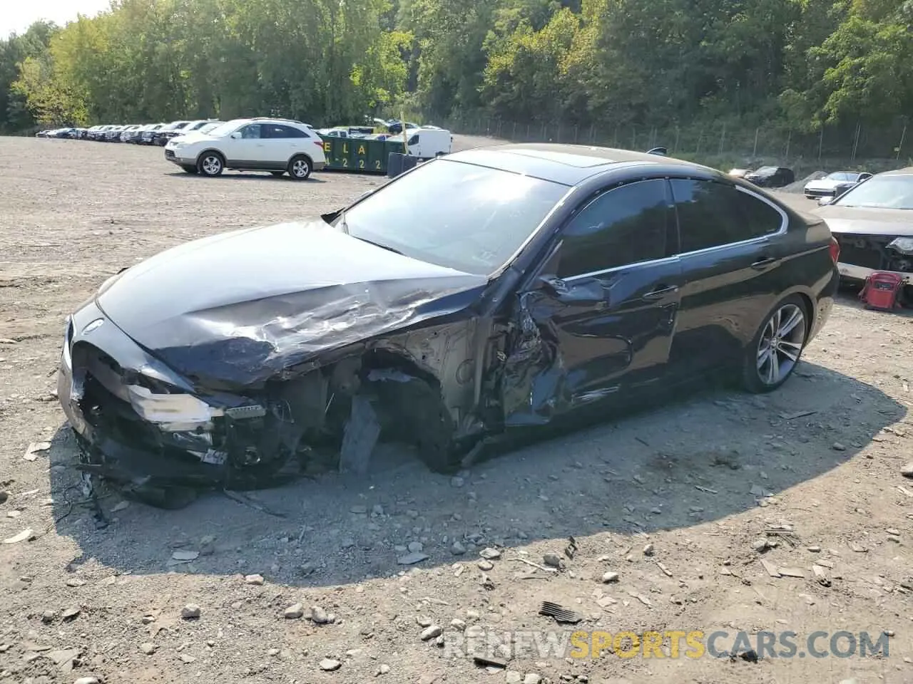 1 Фотография поврежденного автомобиля WBA4J3C57KBL08312 BMW 4 SERIES 2019