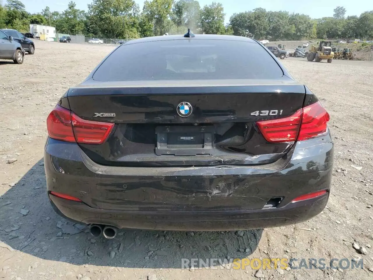 6 Фотография поврежденного автомобиля WBA4J3C57KBL08312 BMW 4 SERIES 2019