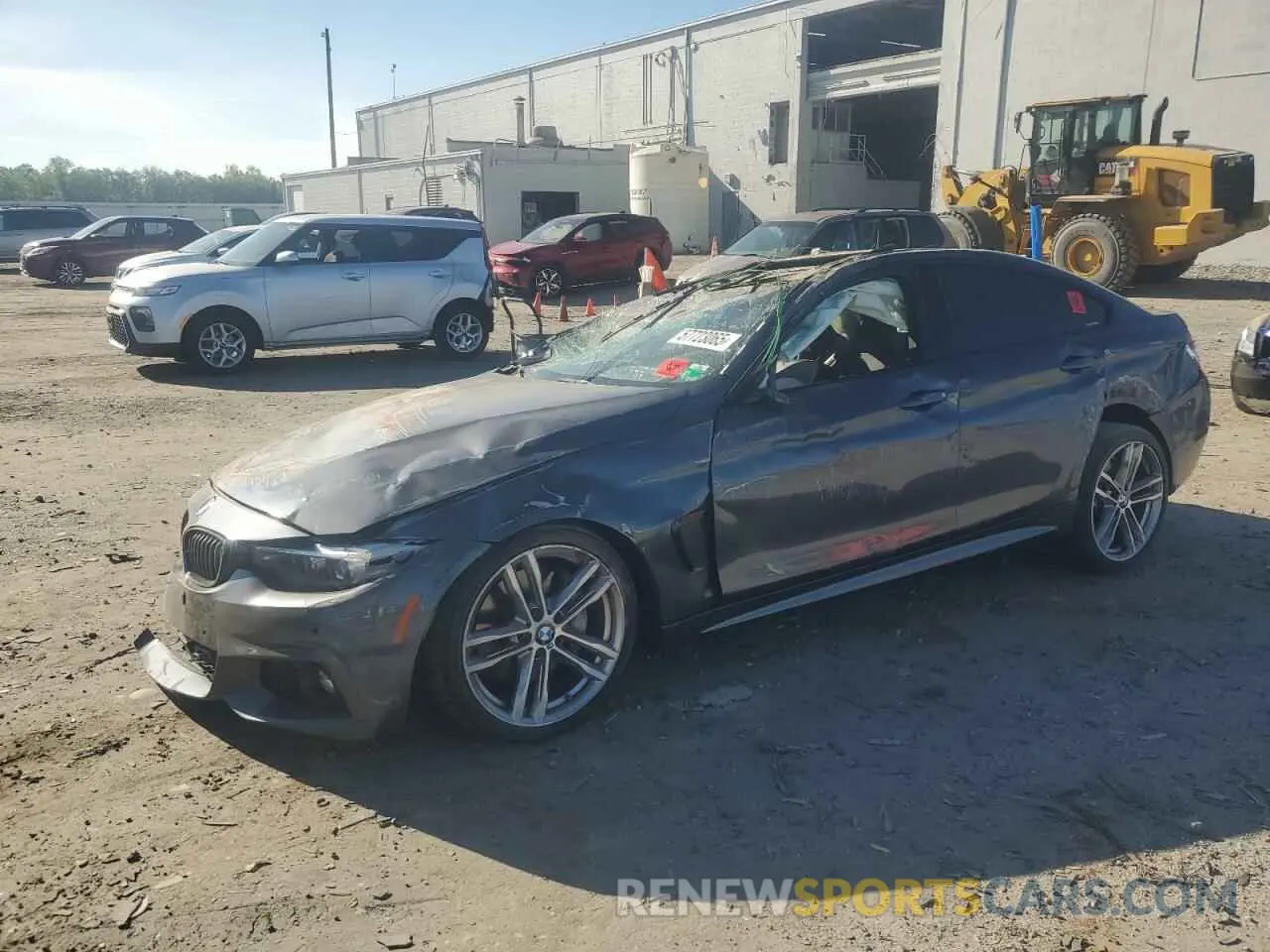 1 Photograph of a damaged car WBA4J3C59KBL05590 BMW 4 SERIES 2019