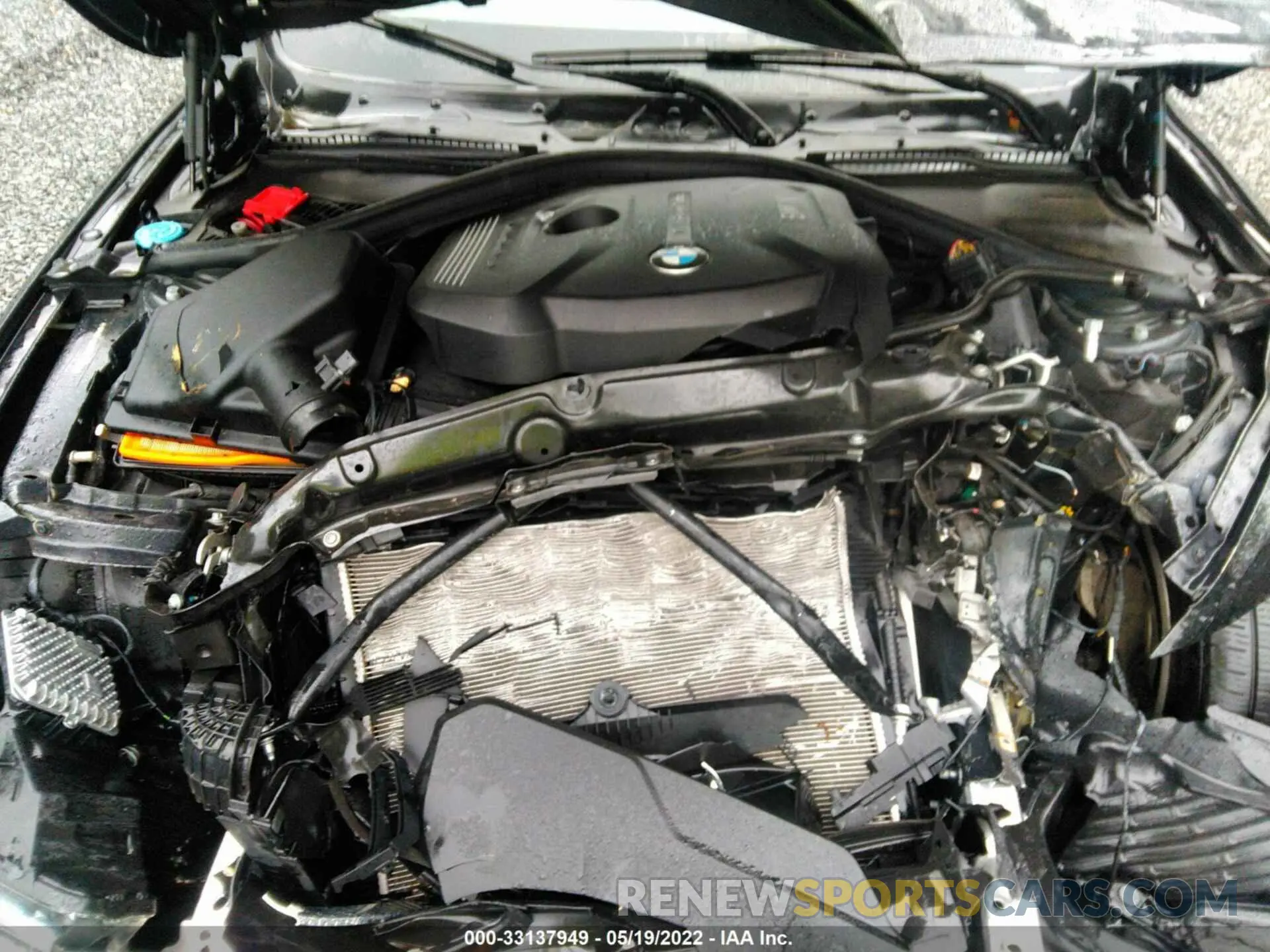 10 Фотография поврежденного автомобиля WBA4J3C59KBL07128 BMW 4 SERIES 2019