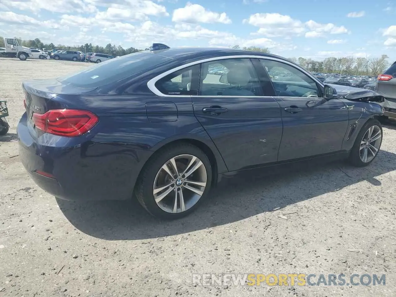 3 Фотография поврежденного автомобиля WBA4J3C59KBL07291 BMW 4 SERIES 2019