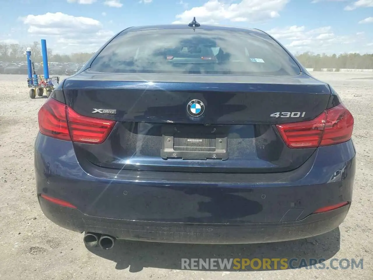 6 Фотография поврежденного автомобиля WBA4J3C59KBL07291 BMW 4 SERIES 2019