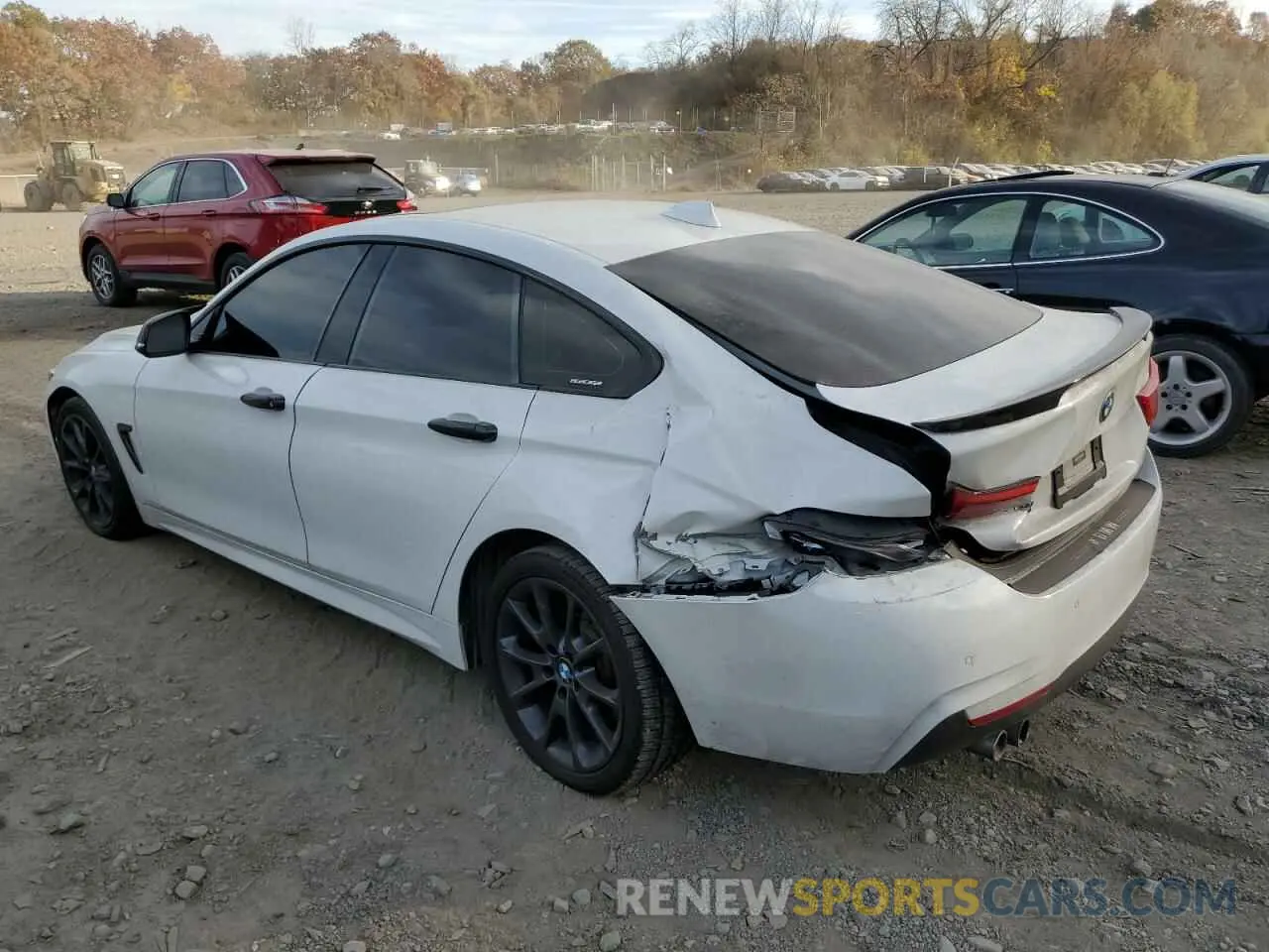 2 Фотография поврежденного автомобиля WBA4J3C5XKBL08367 BMW 4 SERIES 2019