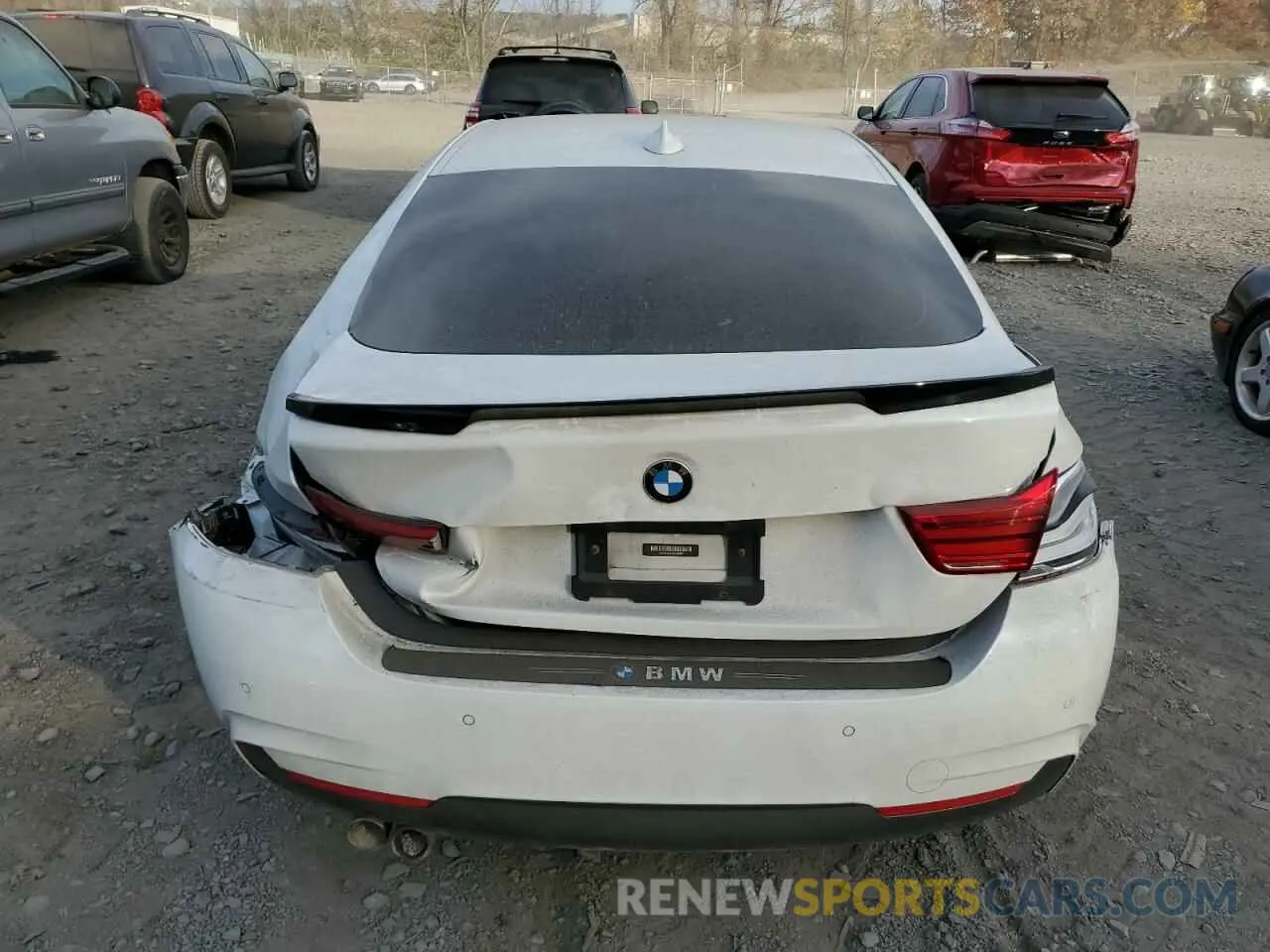 6 Фотография поврежденного автомобиля WBA4J3C5XKBL08367 BMW 4 SERIES 2019