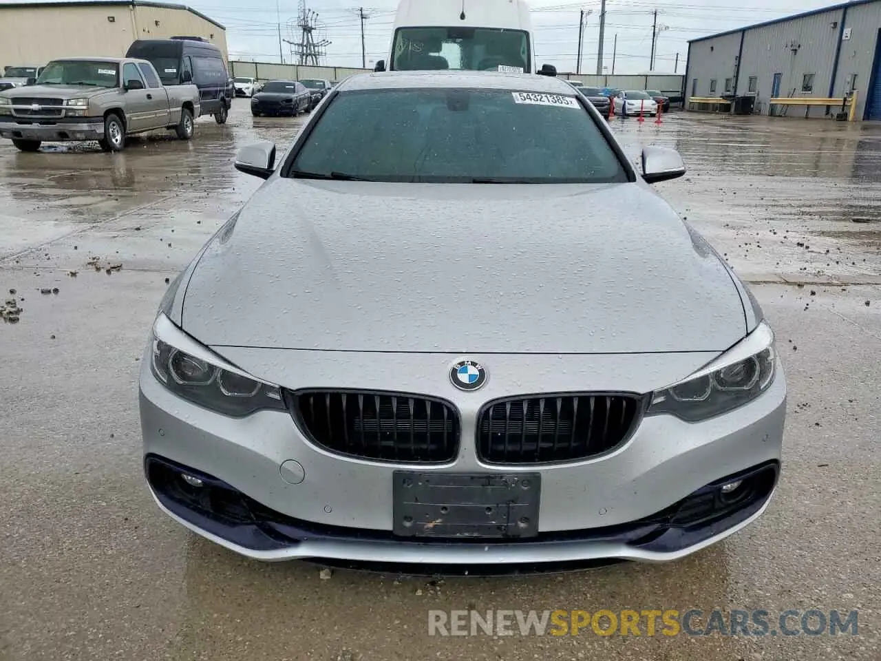 5 Фотография поврежденного автомобиля WBA4J5C54KBM66490 BMW 4 SERIES 2019