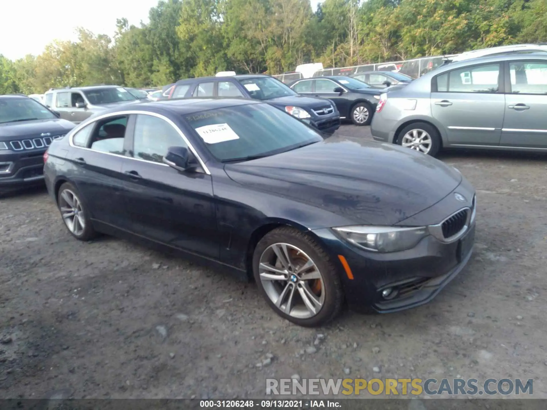 1 Фотография поврежденного автомобиля WBA4J7C52KBM75944 BMW 4 SERIES 2019