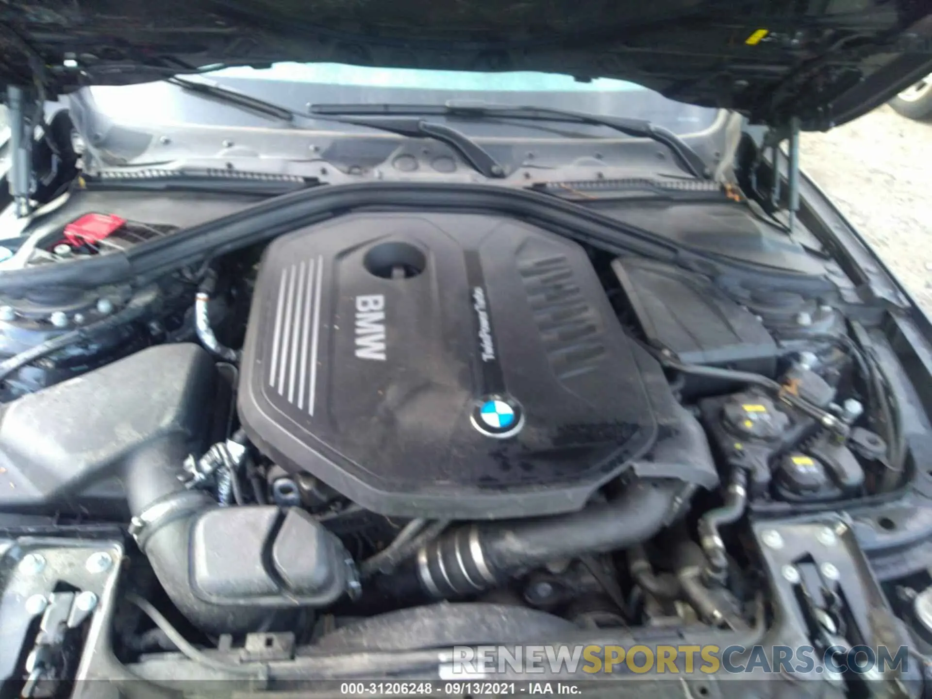 10 Фотография поврежденного автомобиля WBA4J7C52KBM75944 BMW 4 SERIES 2019