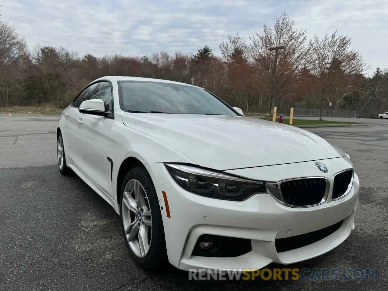1 Photograph of a damaged car WBA4J7C54KBM74665 BMW 4 SERIES 2019