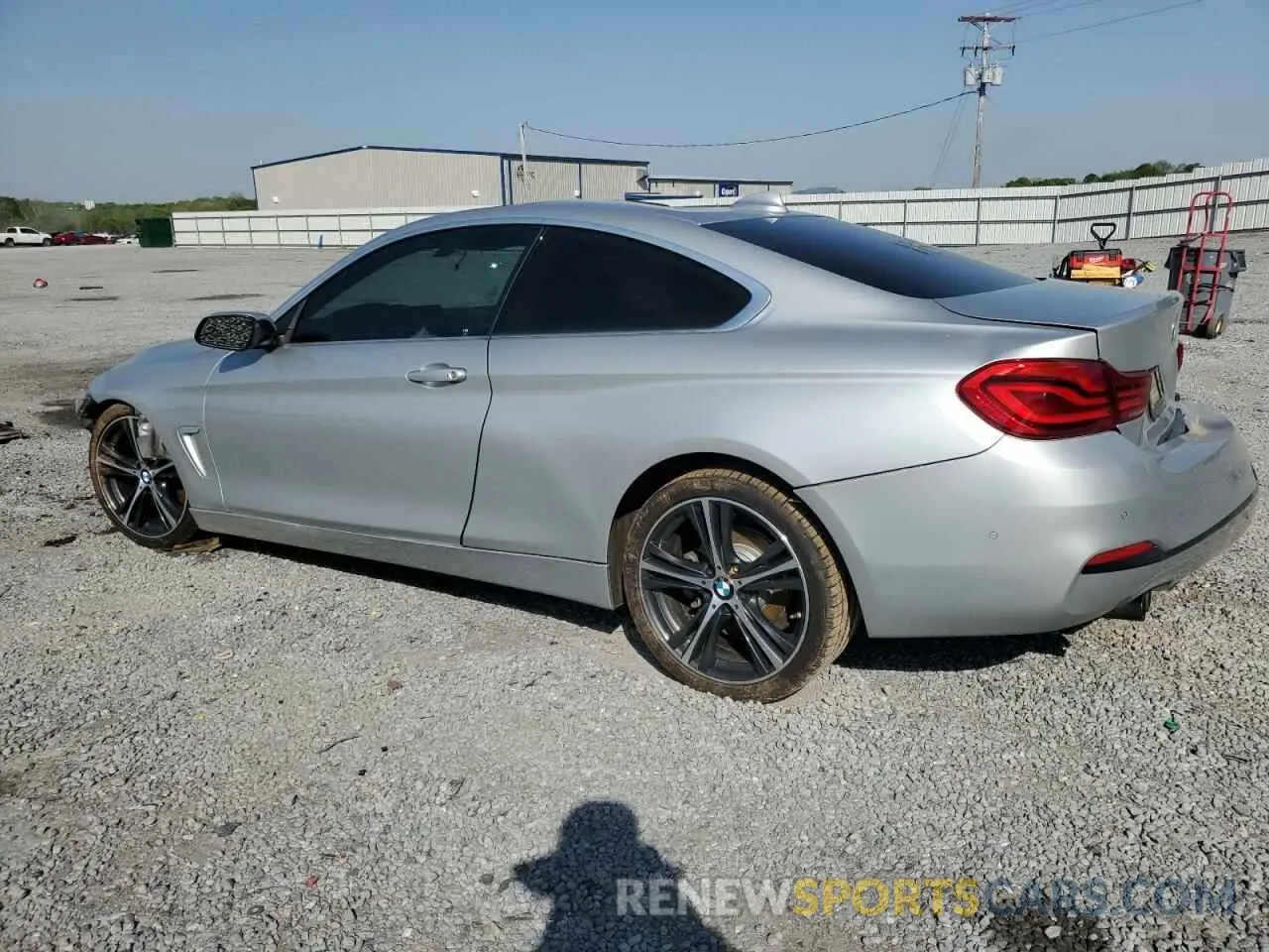 2 Photograph of a damaged car WBA4W3C51KAF92577 BMW 4 SERIES 2019