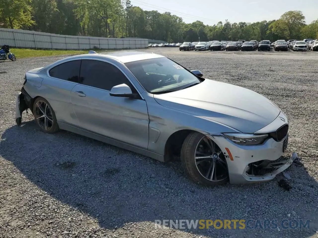 4 Photograph of a damaged car WBA4W3C51KAF92577 BMW 4 SERIES 2019
