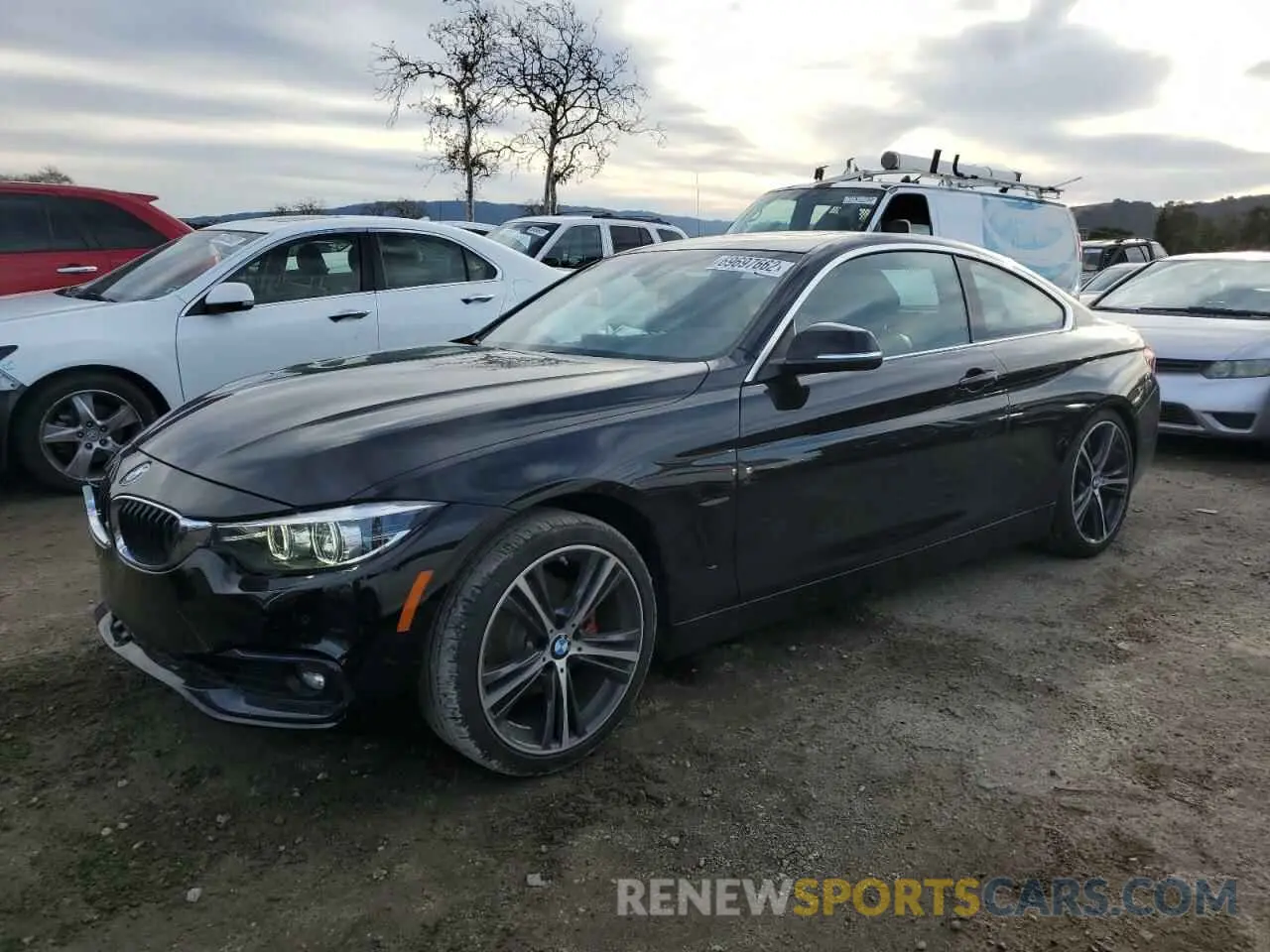 1 Фотография поврежденного автомобиля WBA4W3C5XKAF92724 BMW 4 SERIES 2019