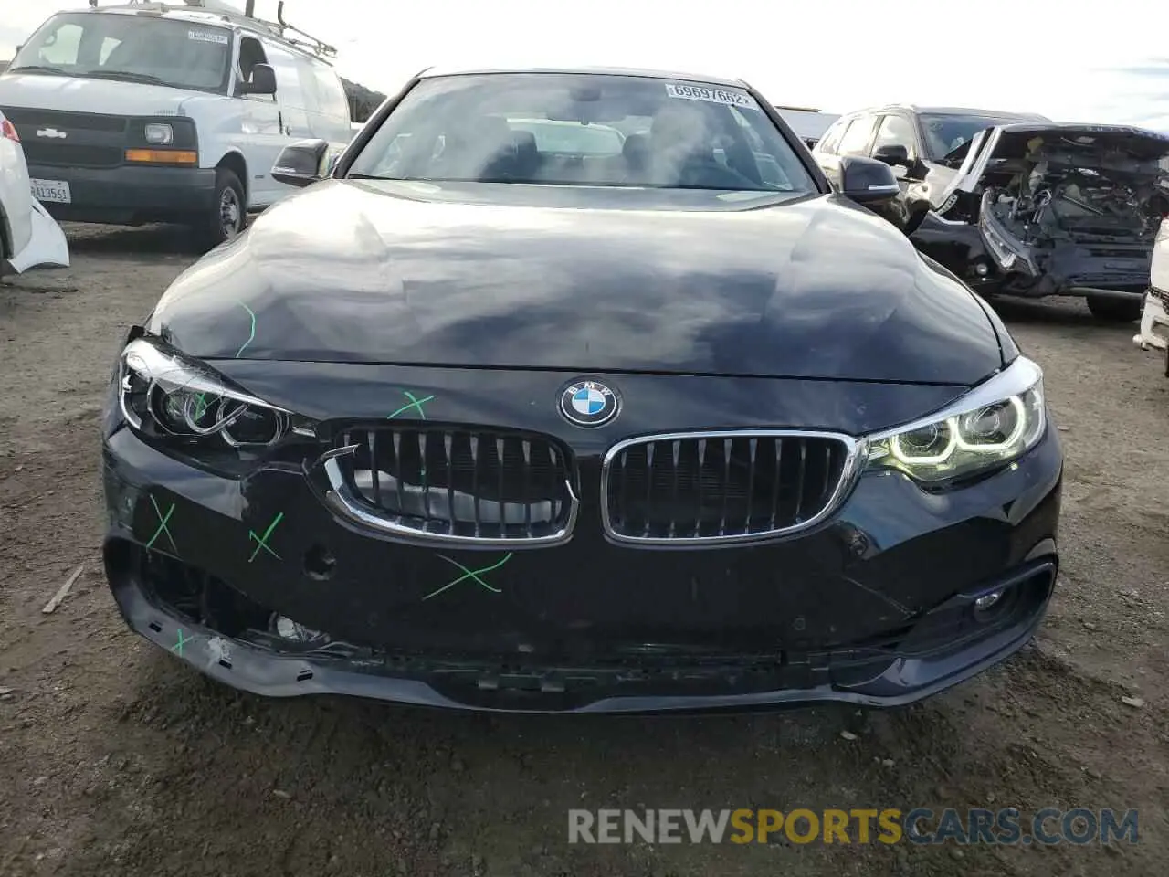 5 Фотография поврежденного автомобиля WBA4W3C5XKAF92724 BMW 4 SERIES 2019