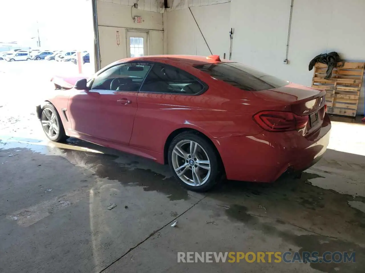 2 Photograph of a damaged car WBA4W5C56KAE49961 BMW 4 SERIES 2019