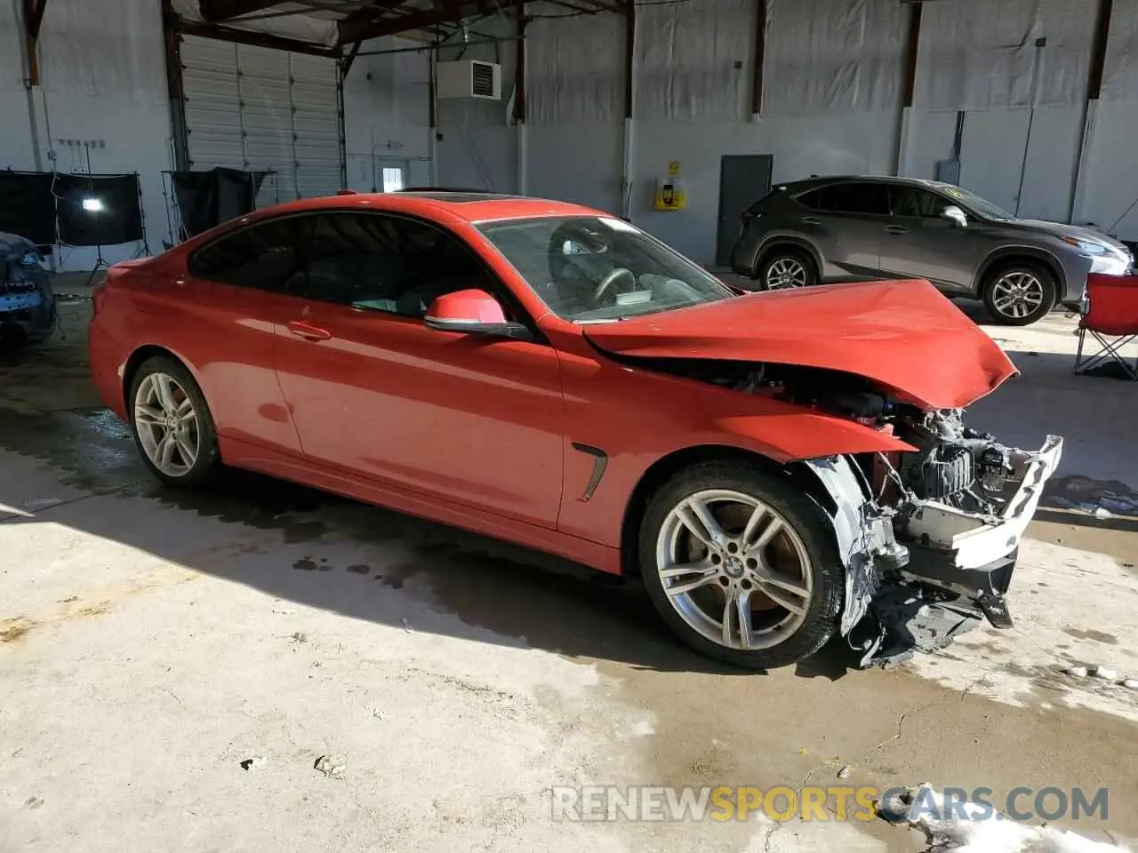4 Photograph of a damaged car WBA4W5C56KAE49961 BMW 4 SERIES 2019