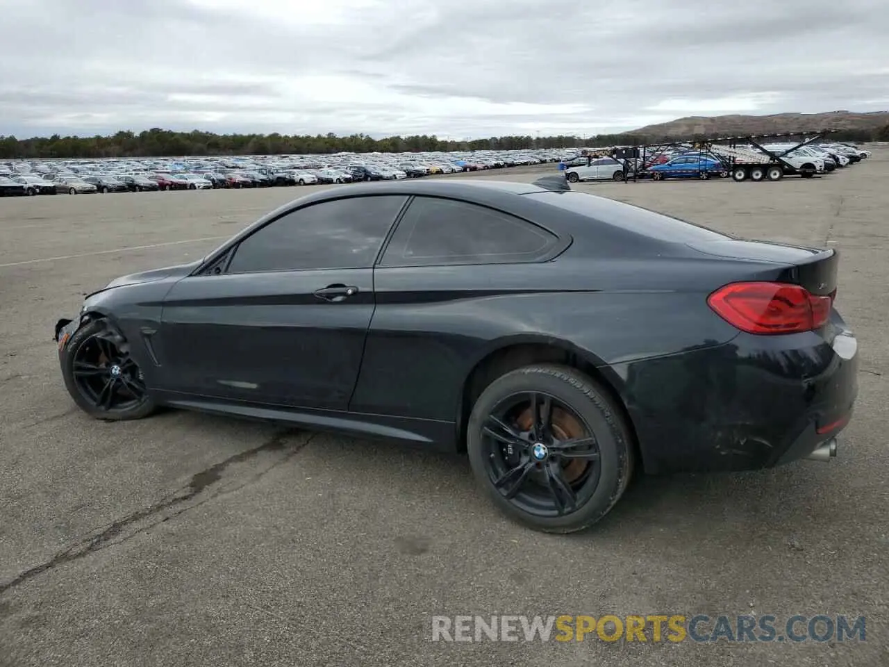 2 Фотография поврежденного автомобиля WBA4W5C58KAE49444 BMW 4 SERIES 2019