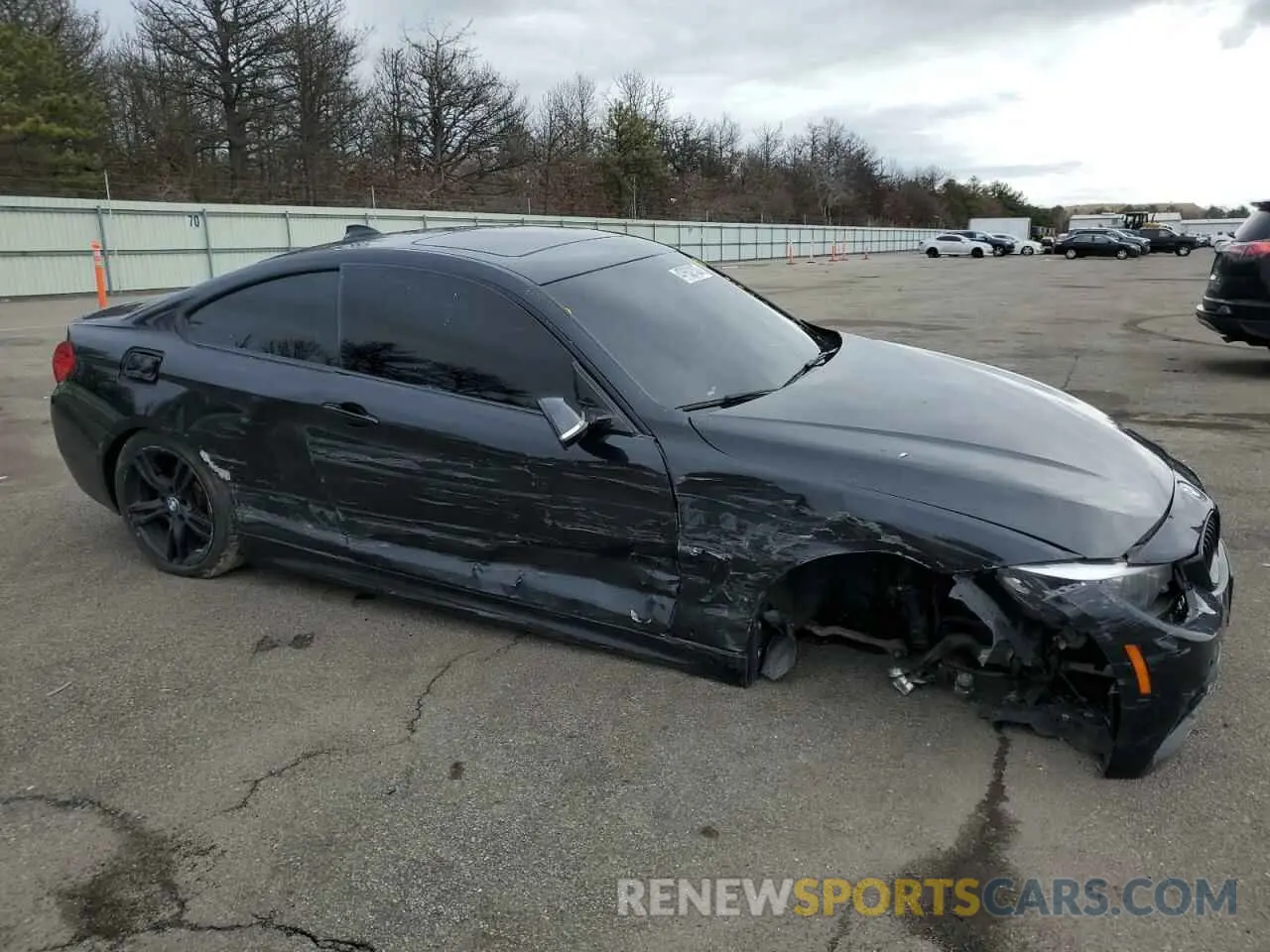 4 Фотография поврежденного автомобиля WBA4W5C58KAE49444 BMW 4 SERIES 2019