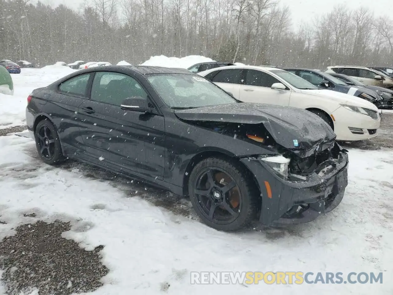 4 Photograph of a damaged car WBA4W5C5XKAE43693 BMW 4 SERIES 2019