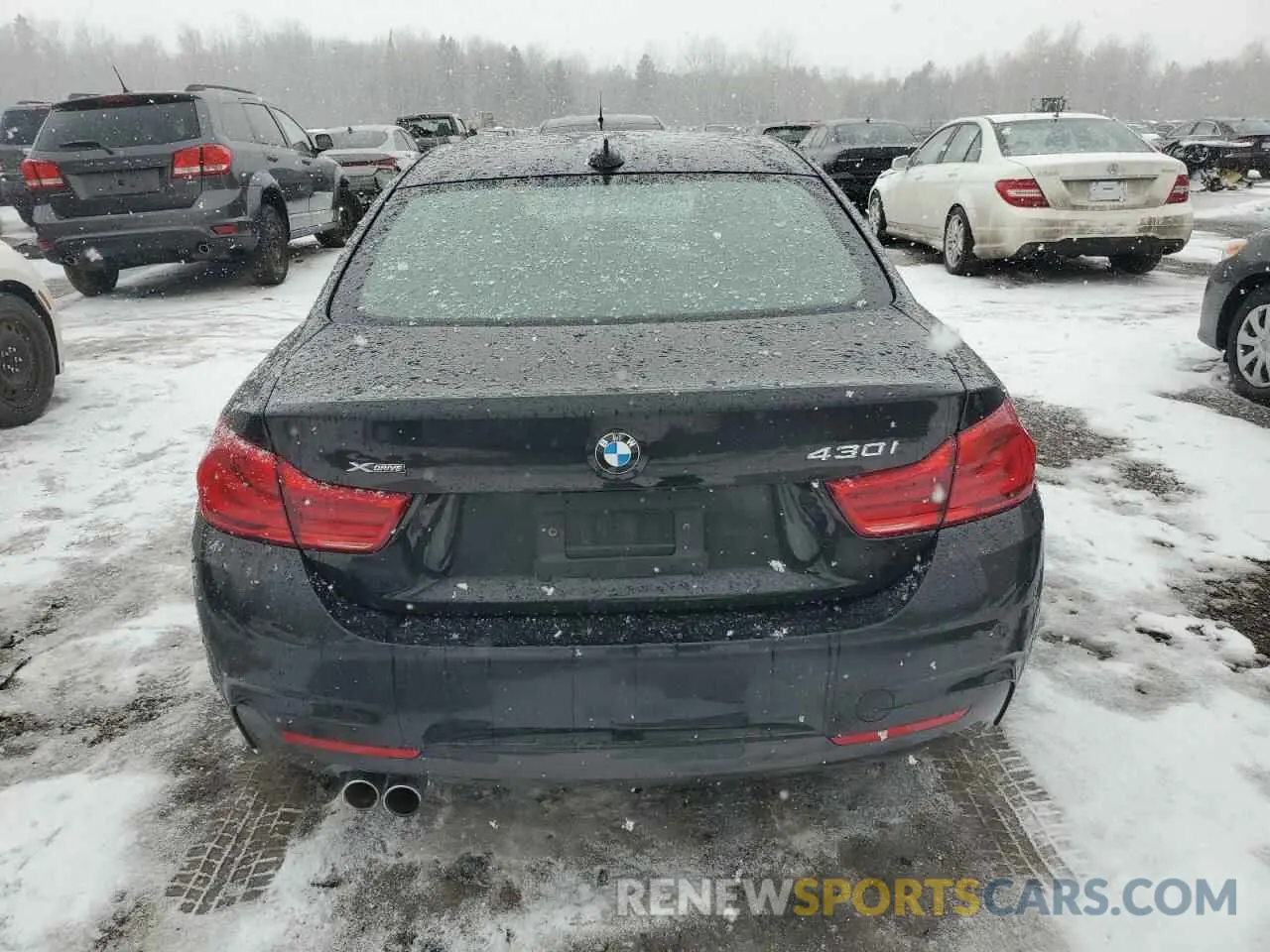 6 Photograph of a damaged car WBA4W5C5XKAE43693 BMW 4 SERIES 2019