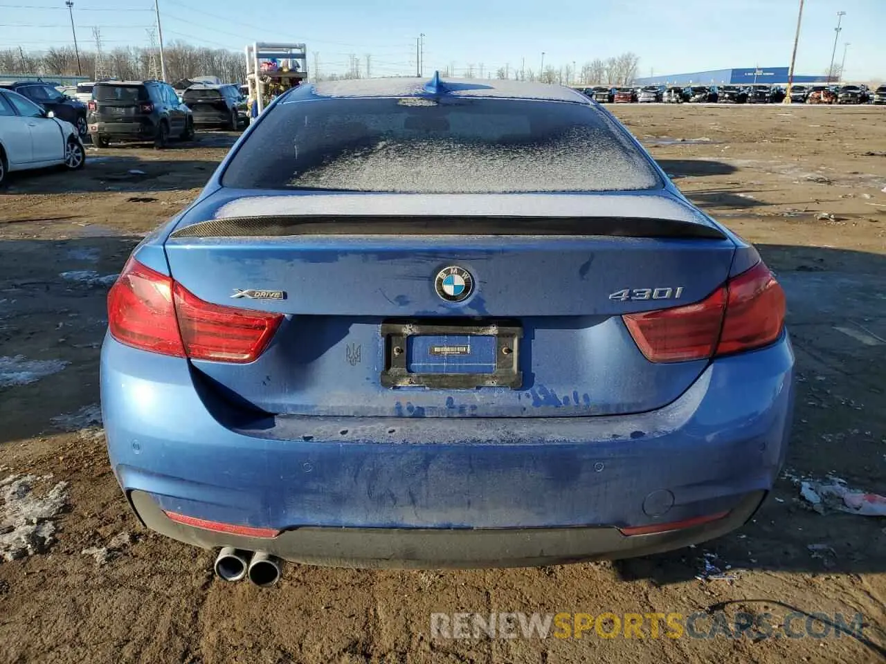 6 Фотография поврежденного автомобиля WBA4W5C5XKAE43838 BMW 4 SERIES 2019