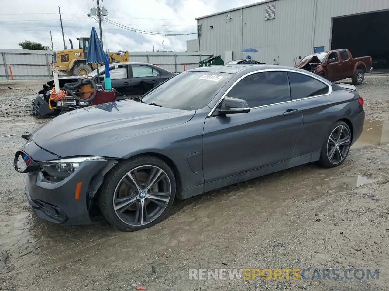 1 Фотография поврежденного автомобиля WBA4W7C58KAG53074 BMW 4 SERIES 2019