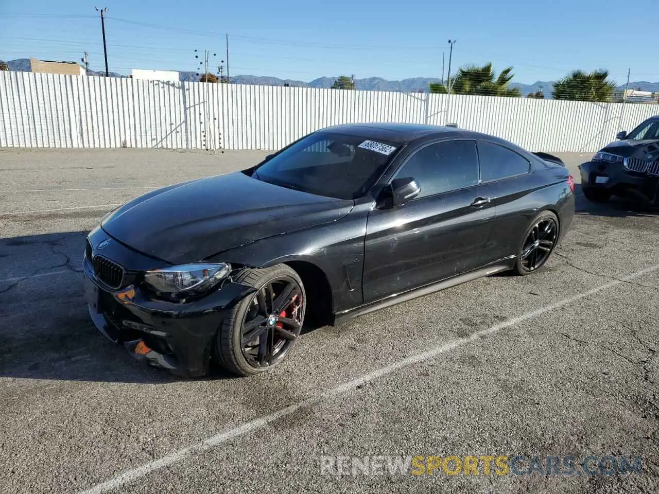 1 Photograph of a damaged car WBA4W7C59KAG52807 BMW 4 SERIES 2019