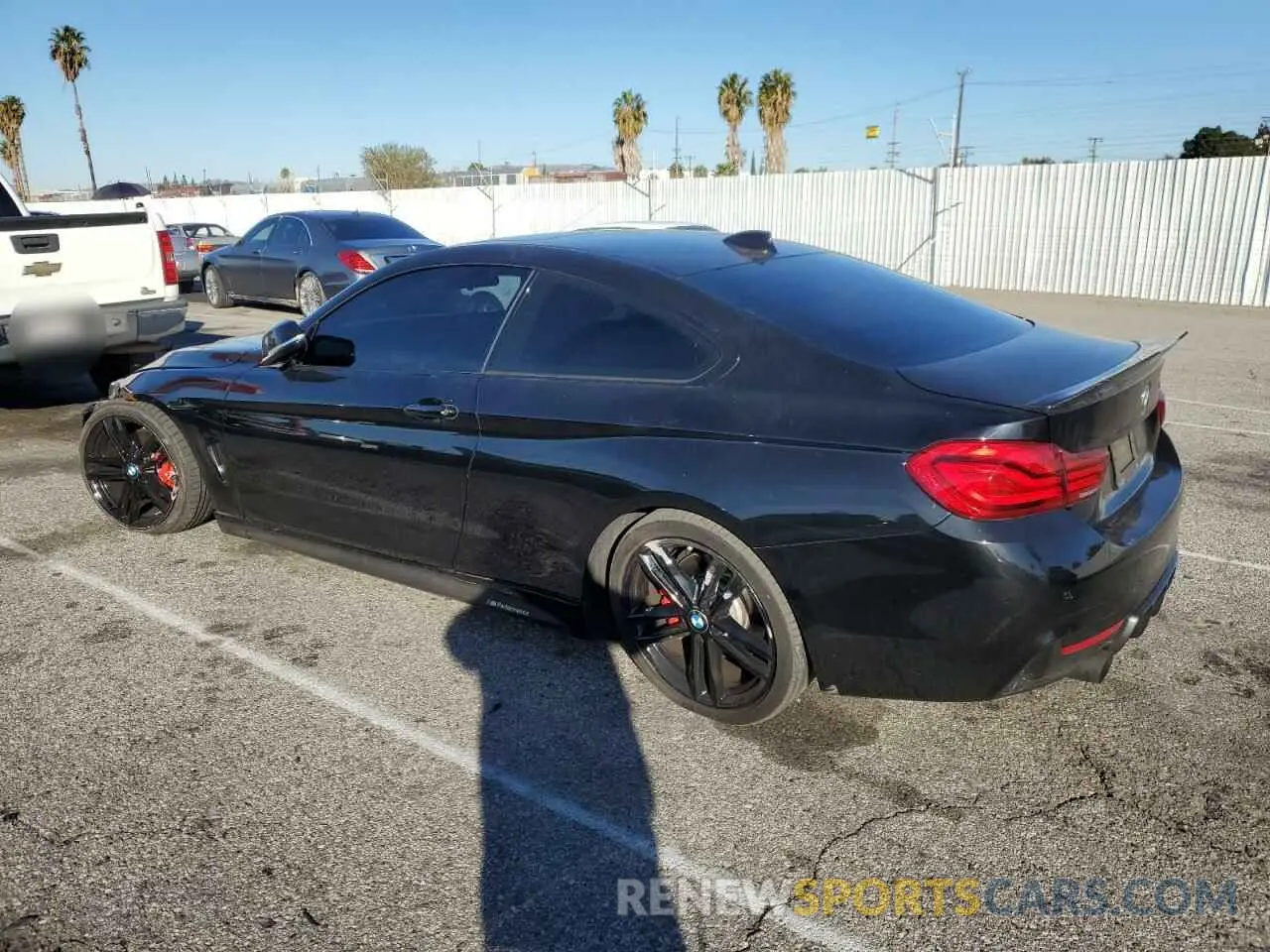 2 Photograph of a damaged car WBA4W7C59KAG52807 BMW 4 SERIES 2019