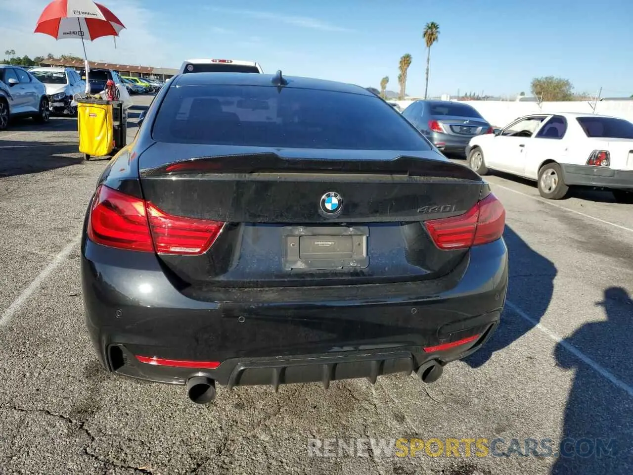 6 Photograph of a damaged car WBA4W7C59KAG52807 BMW 4 SERIES 2019