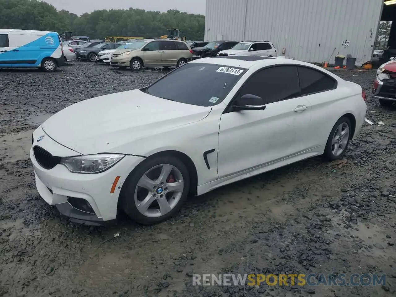 1 Photograph of a damaged car WBA4W9C51KAF94610 BMW 4 SERIES 2019