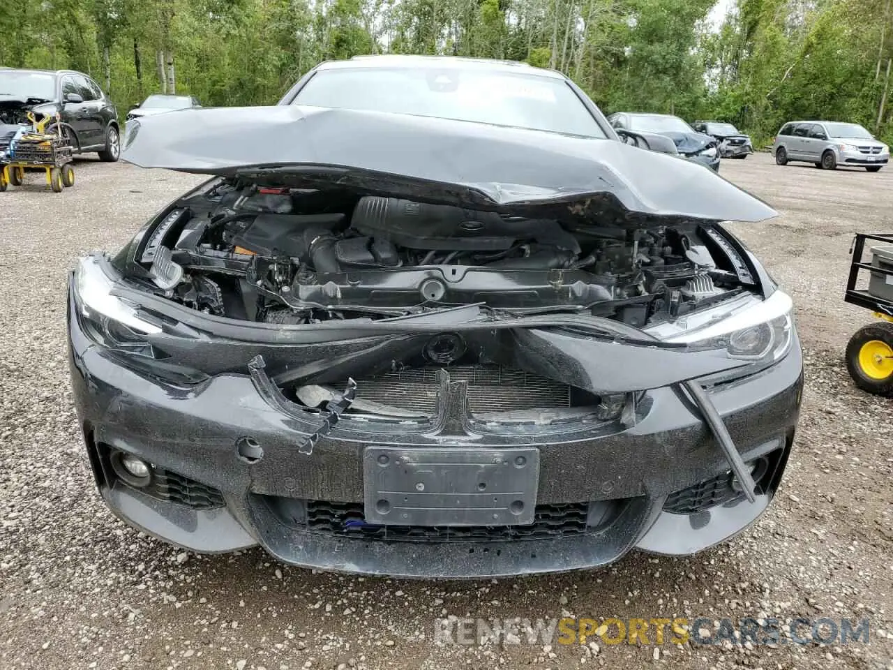 5 Photograph of a damaged car WBA4W9C52KAF94051 BMW 4 SERIES 2019