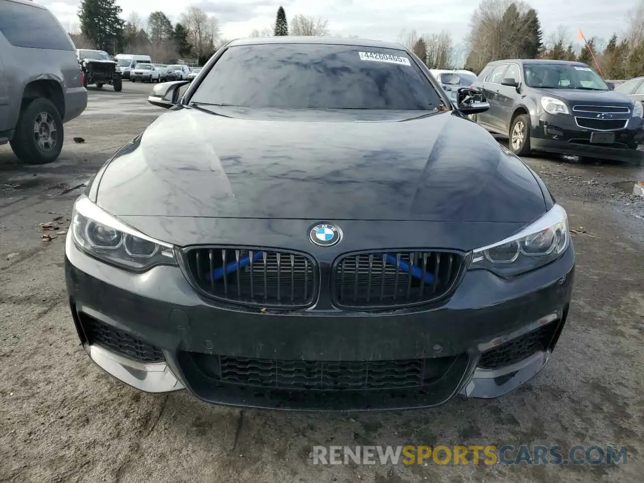5 Фотография поврежденного автомобиля WBA4W9C59KAF98601 BMW 4 SERIES 2019