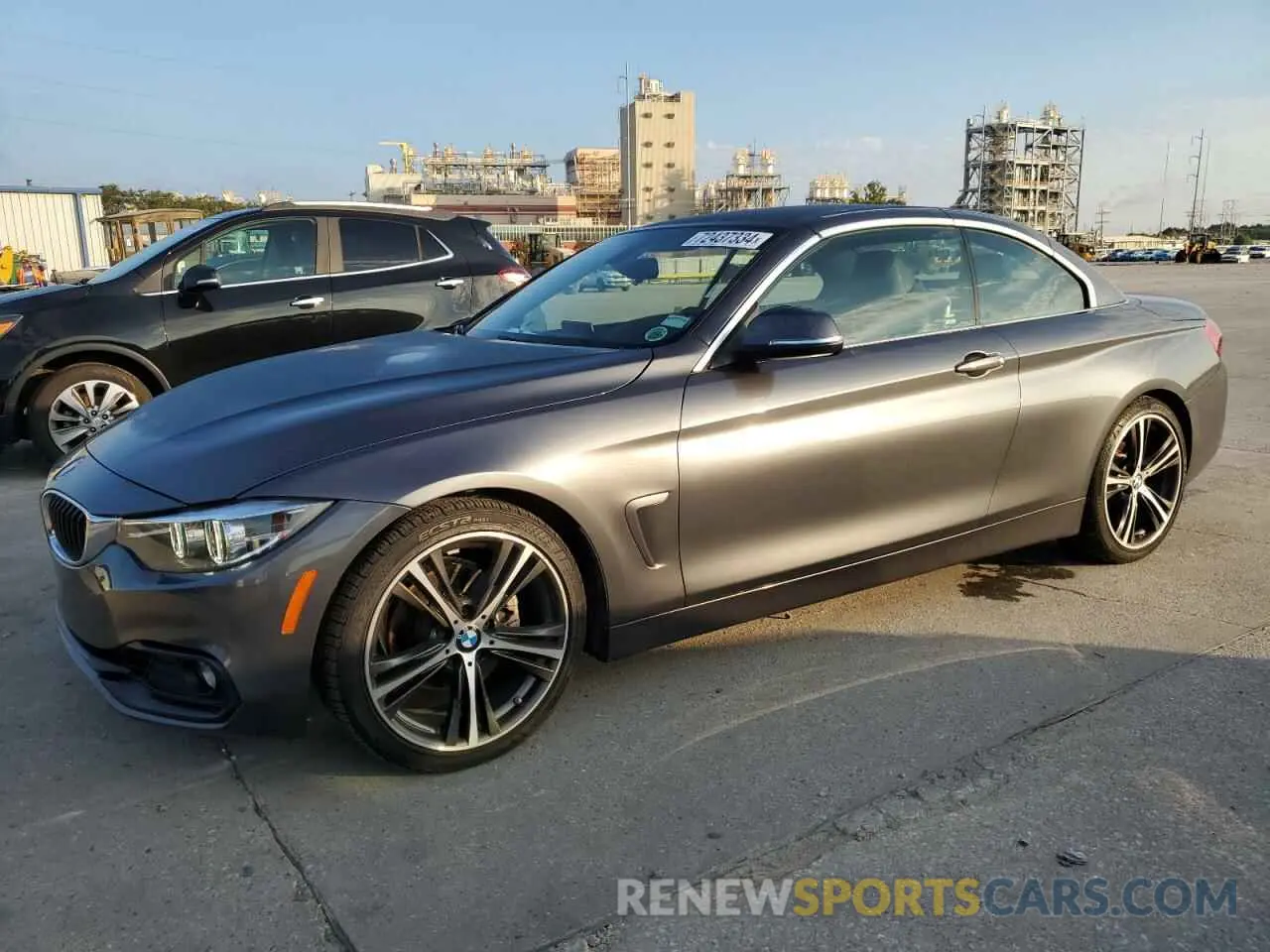 1 Фотография поврежденного автомобиля WBA4Z1C51KEE51142 BMW 4 SERIES 2019