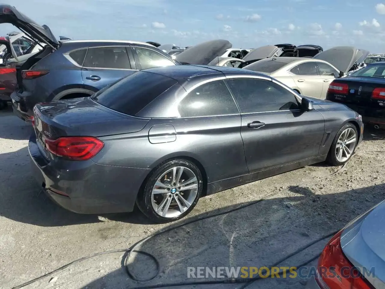 3 Photograph of a damaged car WBA4Z1C54KEE48686 BMW 4 SERIES 2019