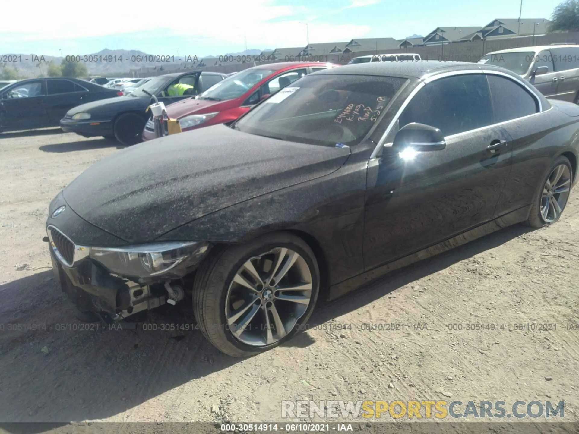 2 Photograph of a damaged car WBA4Z1C55KEE44680 BMW 4 SERIES 2019