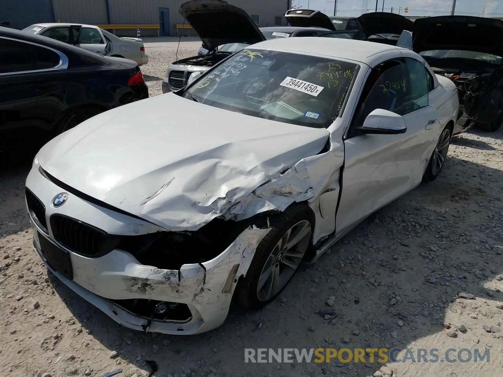 2 Photograph of a damaged car WBA4Z3C52KEF31478 BMW 4 SERIES 2019