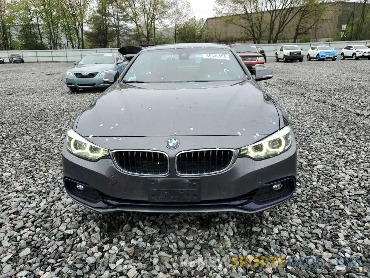 5 Фотография поврежденного автомобиля WBA4Z3C56KEC58481 BMW 4 SERIES 2019