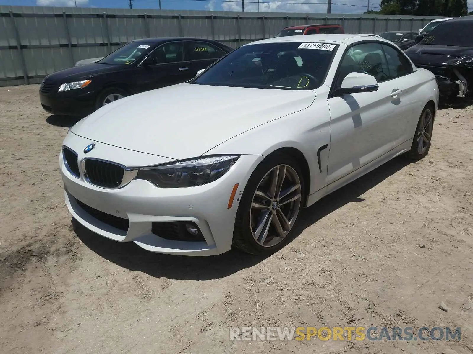 2 Photograph of a damaged car WBA4Z5C59KEE17554 BMW 4 SERIES 2019