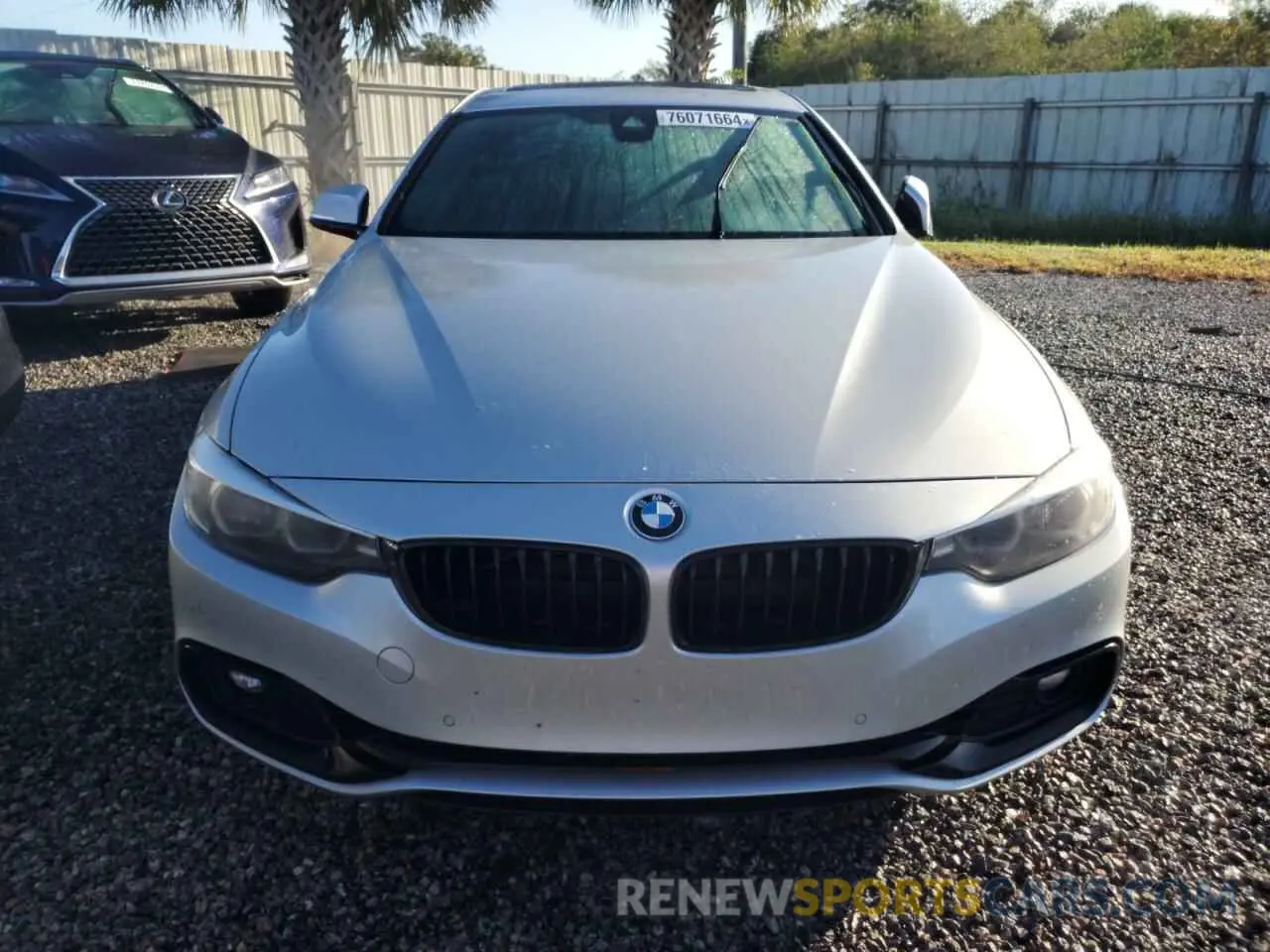 5 Фотография поврежденного автомобиля WBA4J1C01LBU68440 BMW 4 SERIES 2020