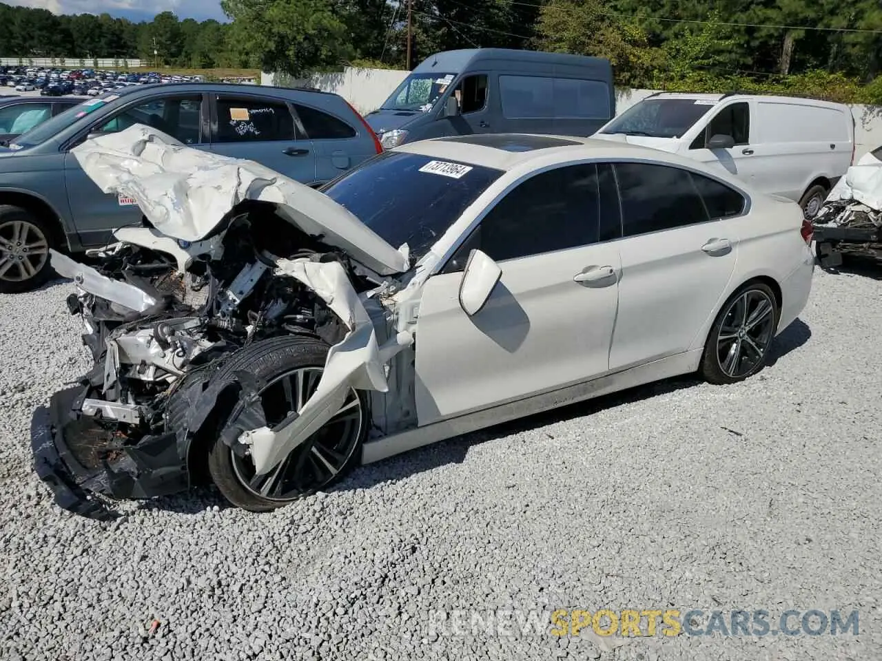 1 Photograph of a damaged car WBA4J1C09LBU68430 BMW 4 SERIES 2020