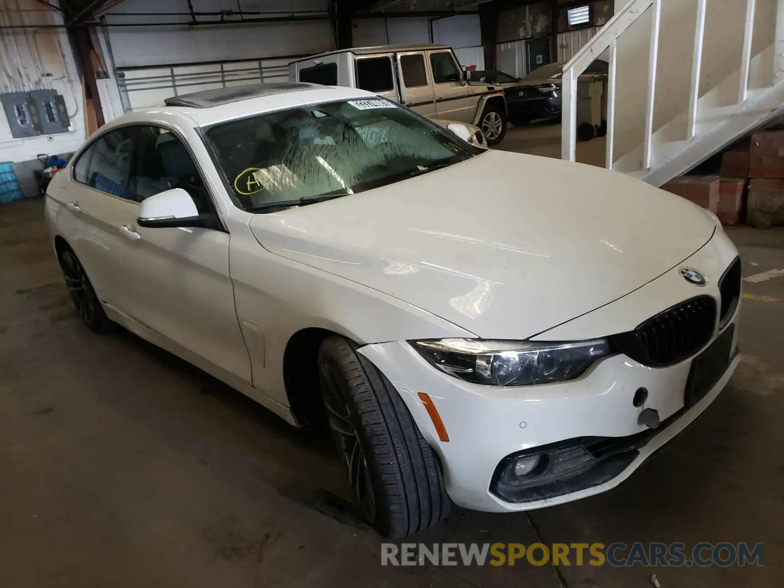 1 Photograph of a damaged car WBA4J1C0XLCD72075 BMW 4 SERIES 2020