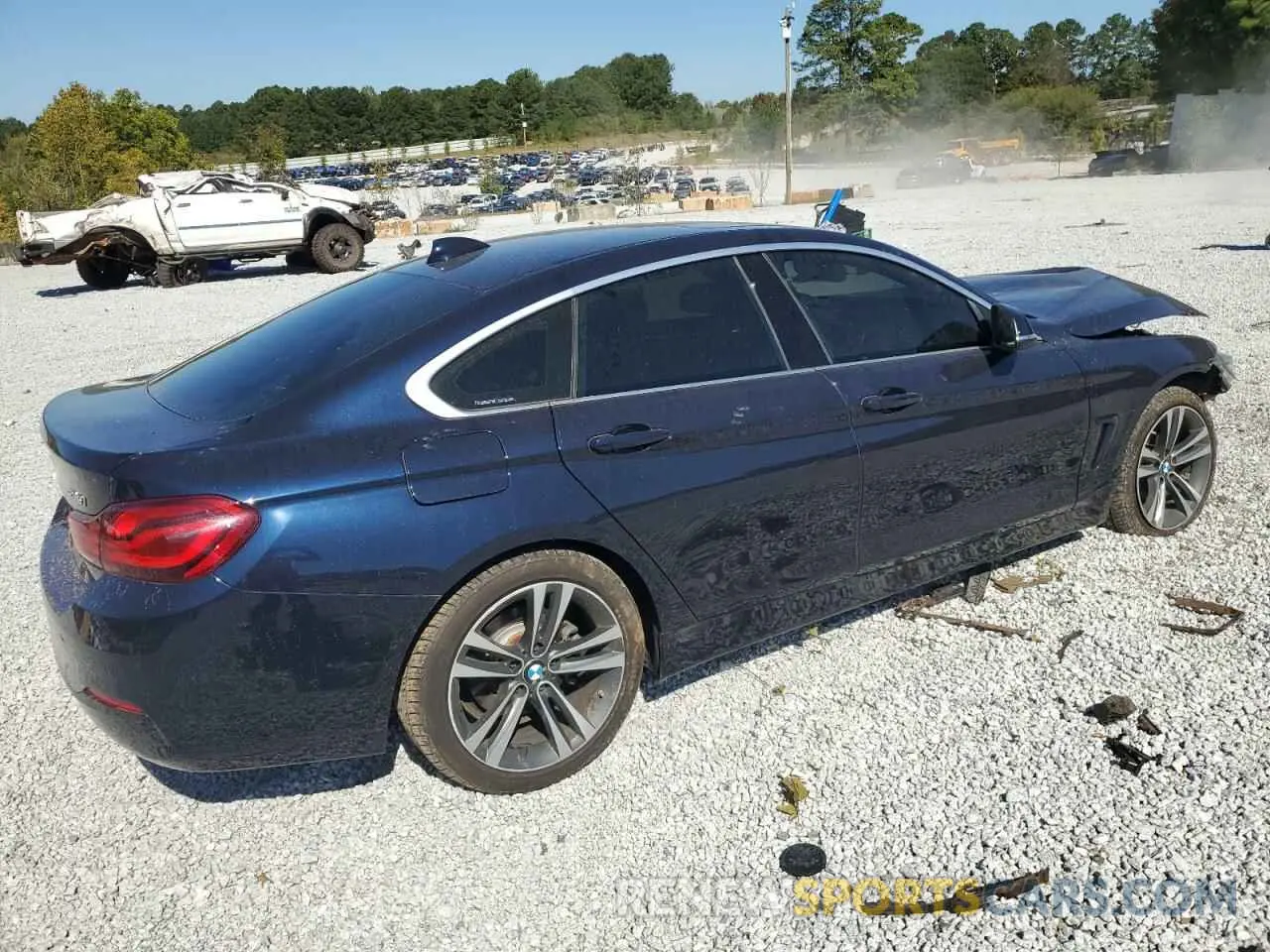 3 Photograph of a damaged car WBA4J3C03LBL11794 BMW 4 SERIES 2020
