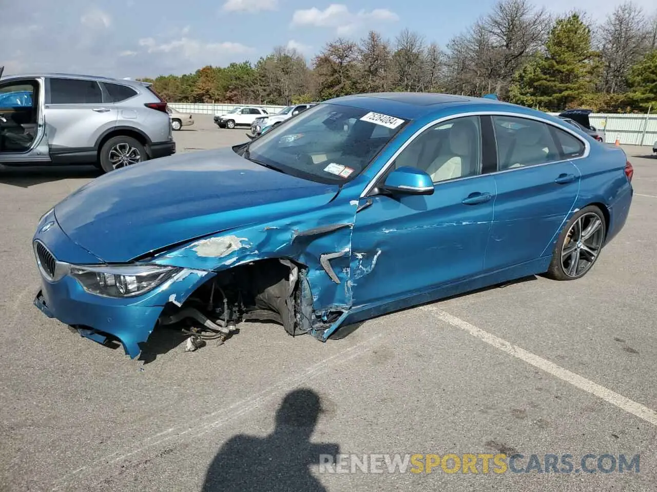 1 Photograph of a damaged car WBA4J3C08LBL11998 BMW 4 SERIES 2020