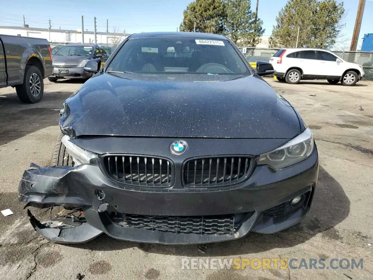 5 Фотография поврежденного автомобиля WBA4J3C09LBL11721 BMW 4 SERIES 2020